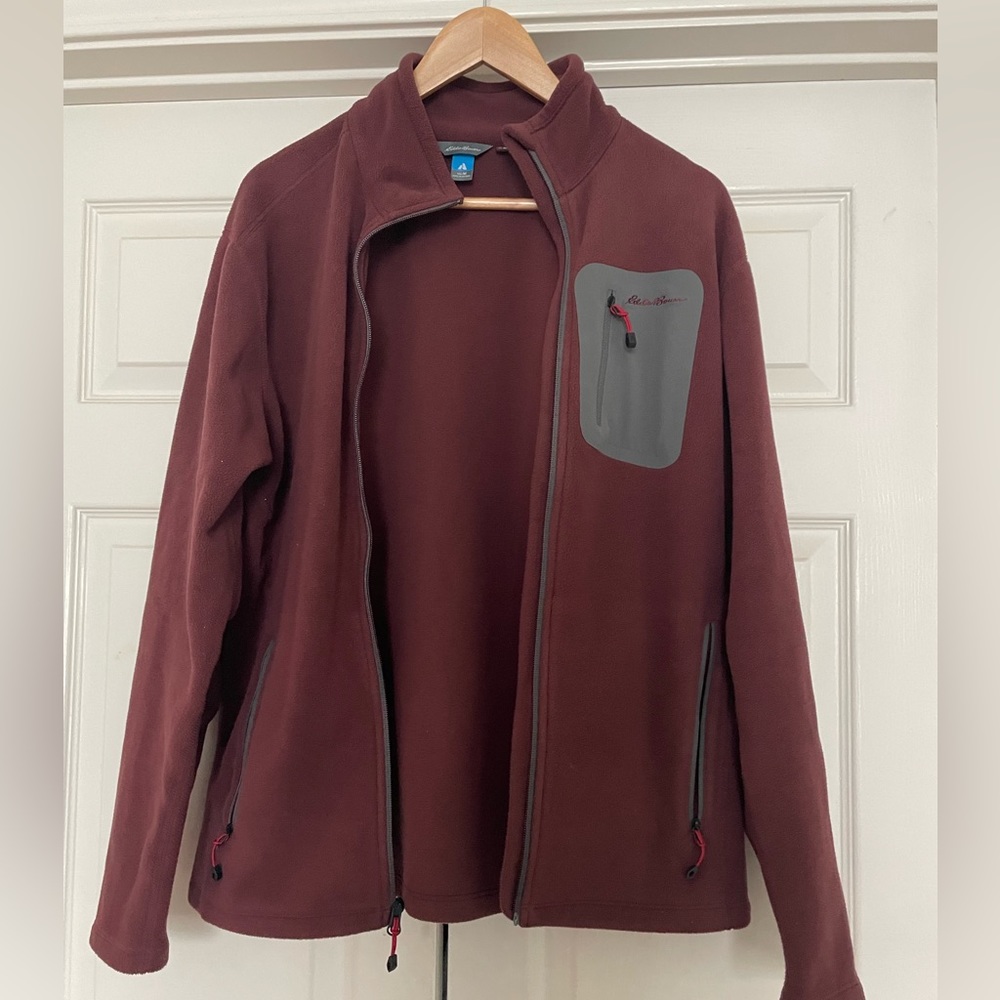 Eddie Bauer Fleece Zip up Jacket